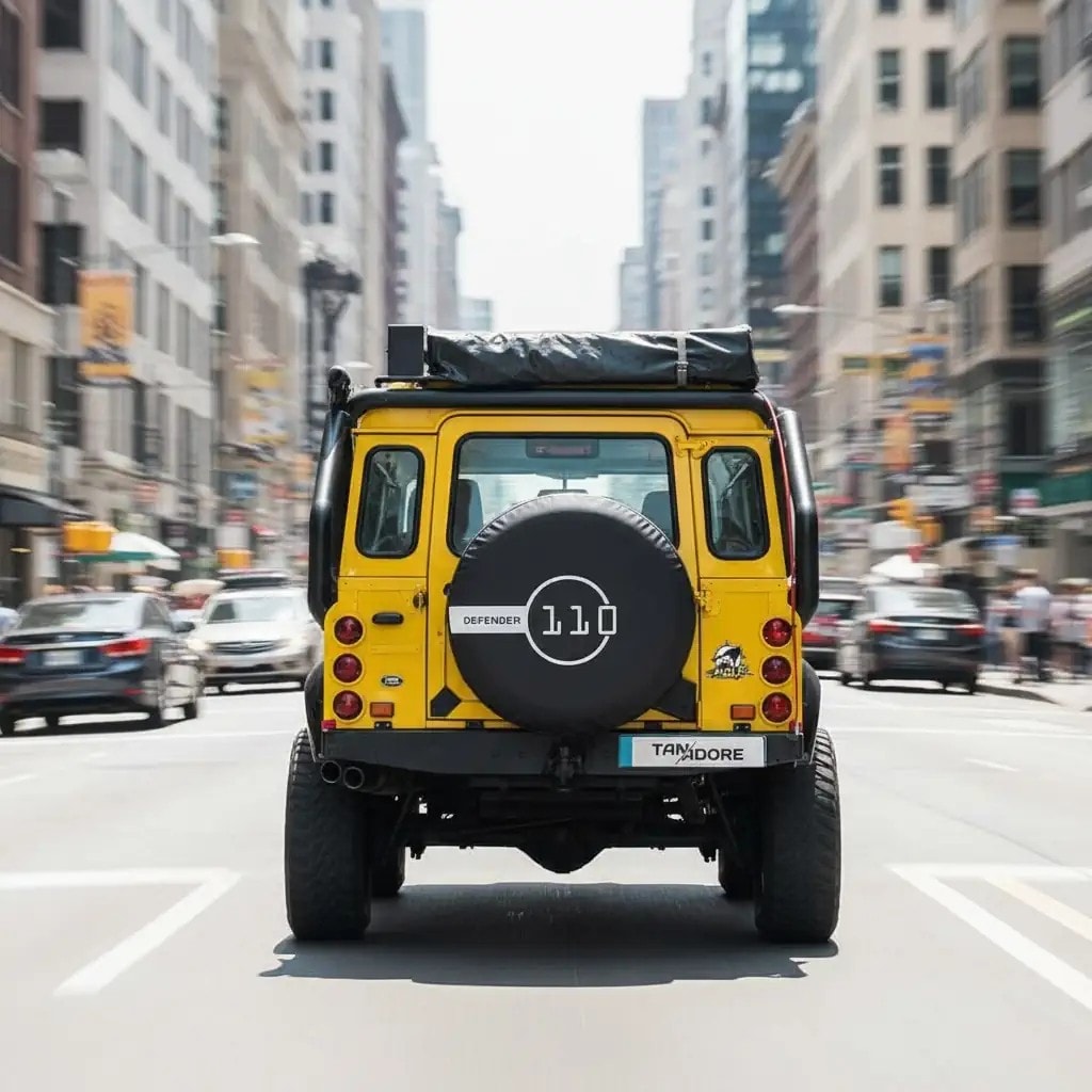 Defender 110 Spare Wheel Tire Cover